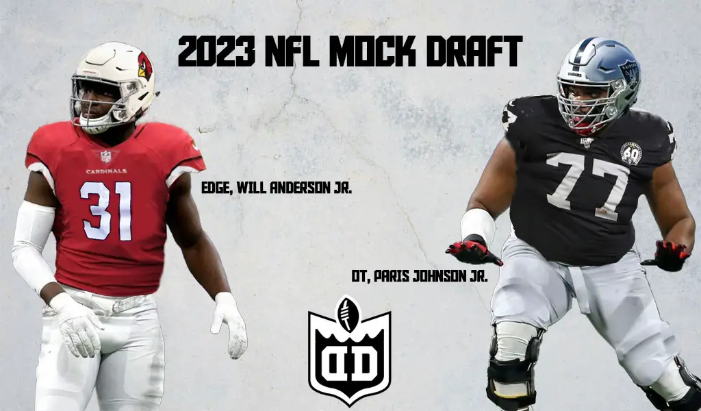 2-round 2023 NFL Mock Draft: Will Anderson Jr. headlines three